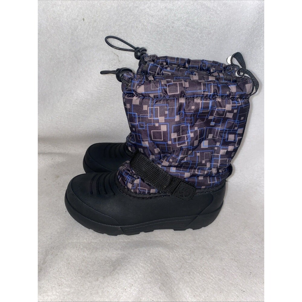 Northside Insulated Winter Snow Boots 13 Unisex Blue Fleece Liner Good Ski